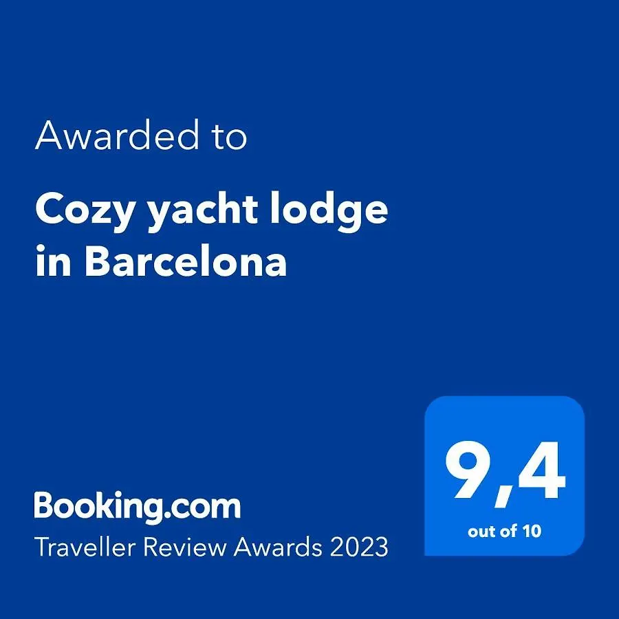 Cozy Yacht Lodge In Barcelona With Boat Tour Option 圣阿德里安-德贝索斯 0*,  西班牙